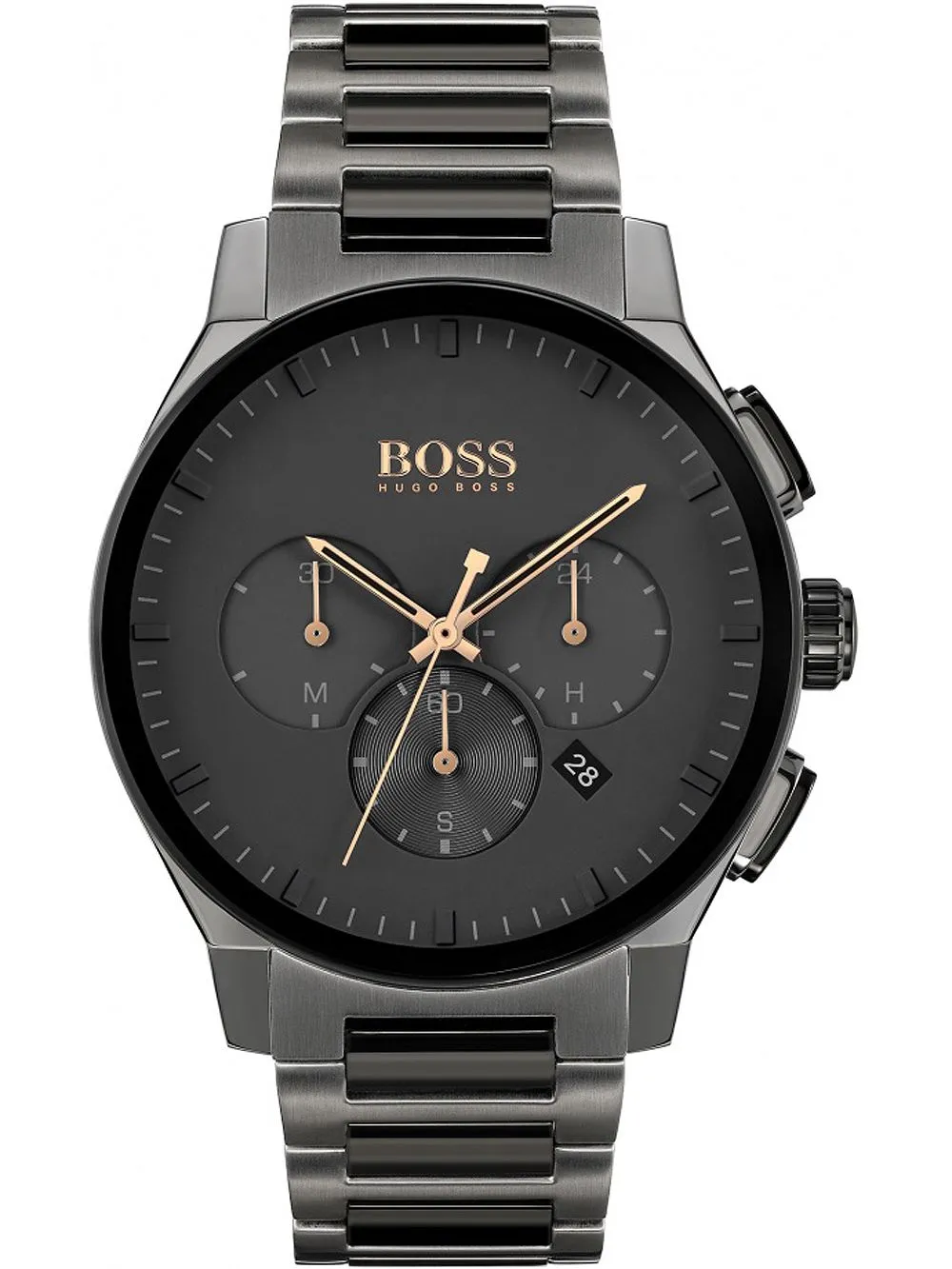 Hugo Boss Peak Black Chronograph Men's Watch 1513814