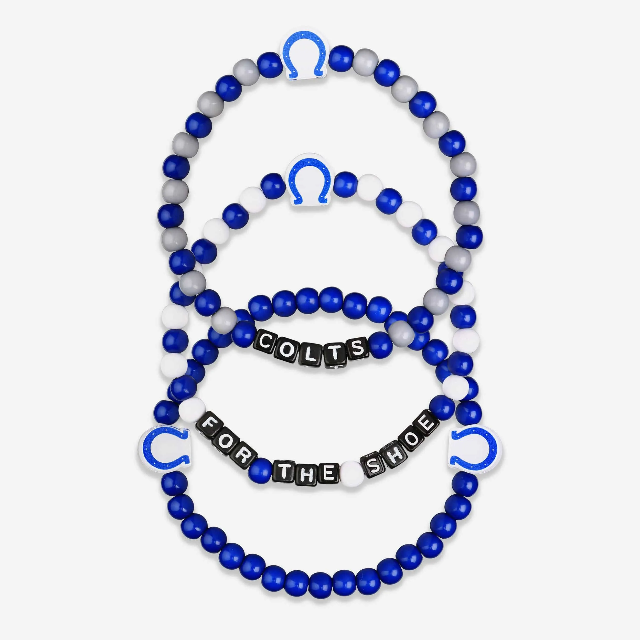 Indianapolis Colts 3 Pack Beaded Friendship Bracelet