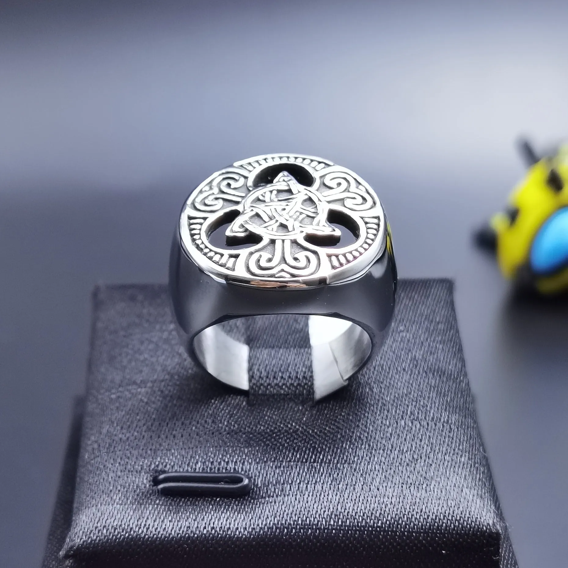 Ireland Knot Men's Ring 316L Stainless Steel Ring