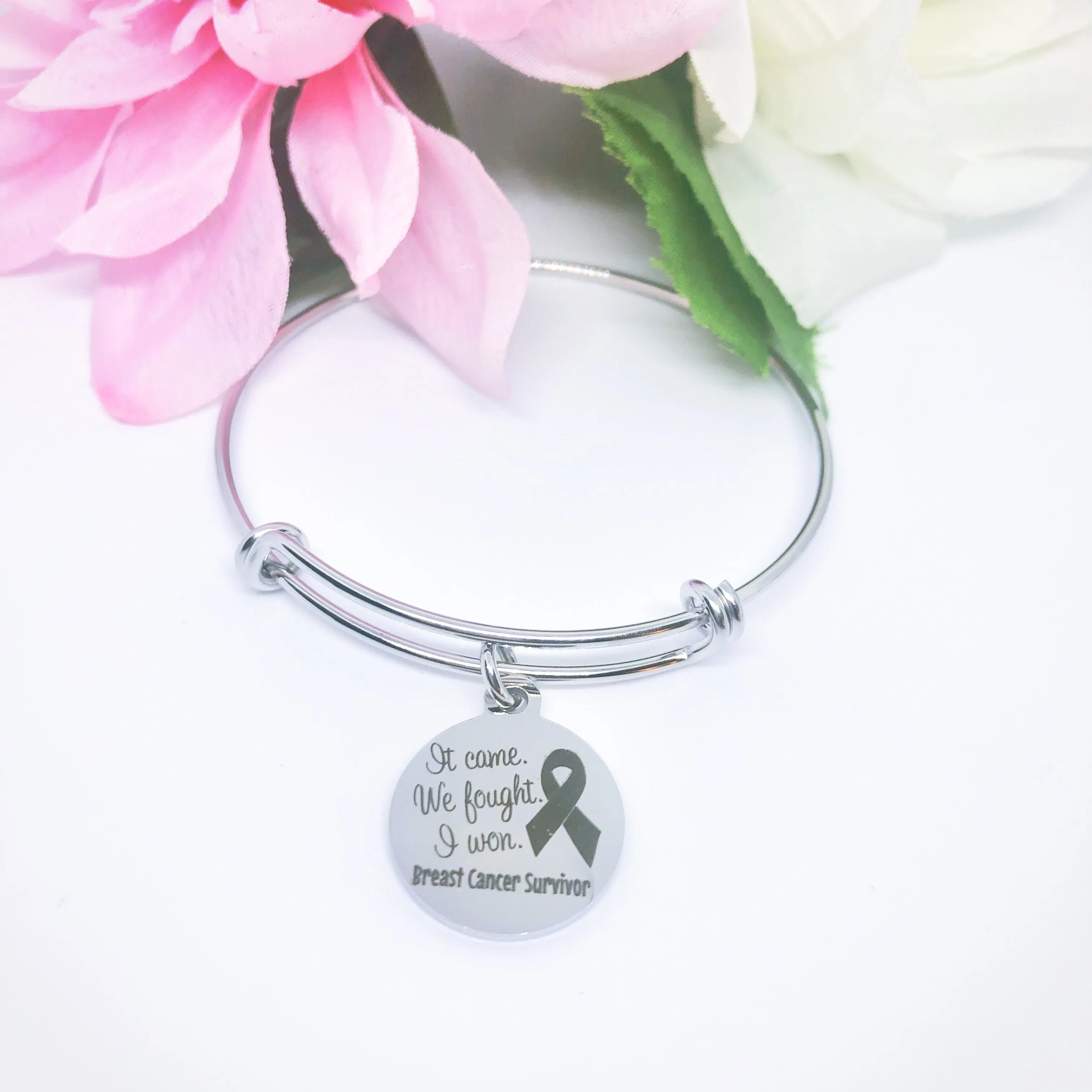 It came We fought I won Breast Cancer Survivor