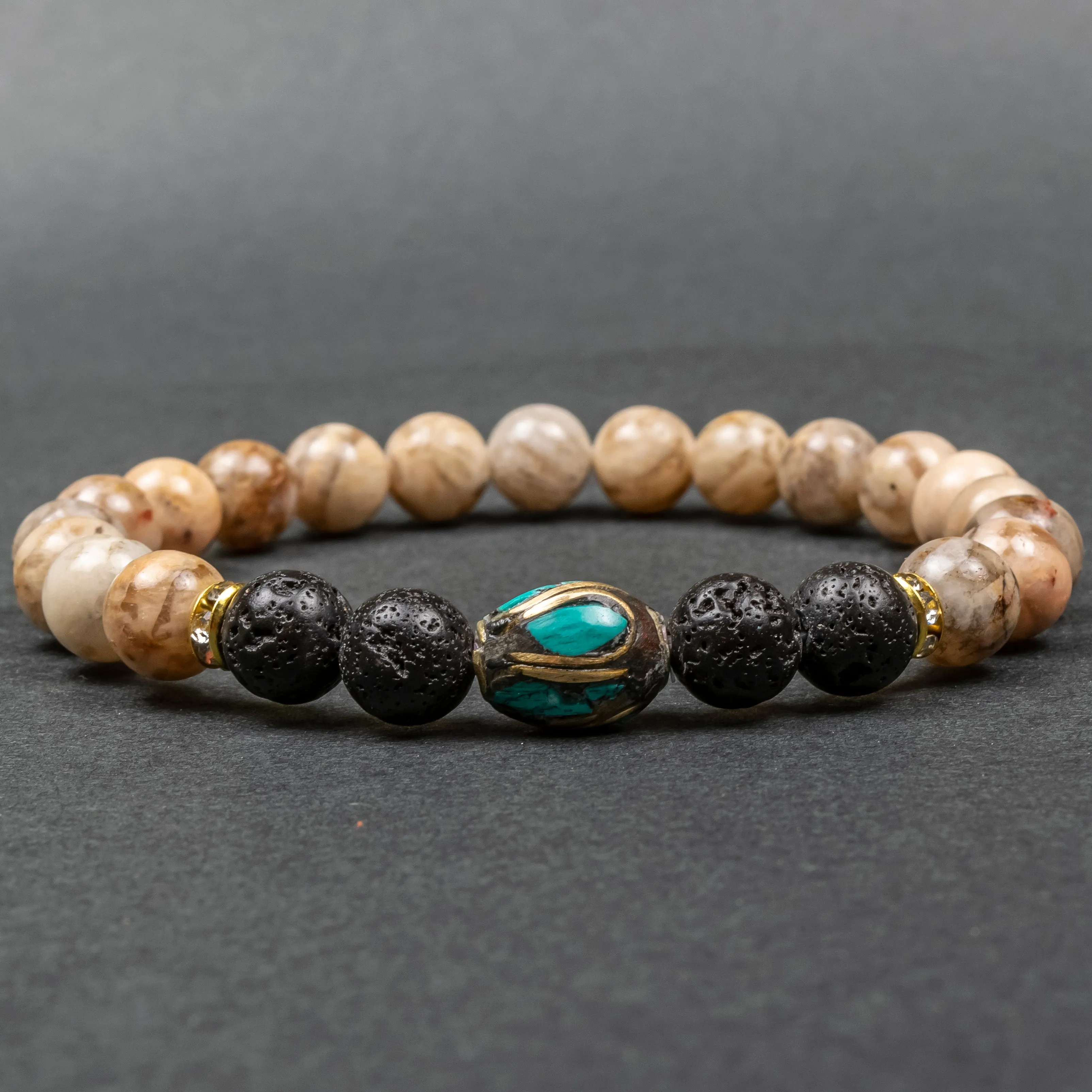 Jasper Determination Bracelet