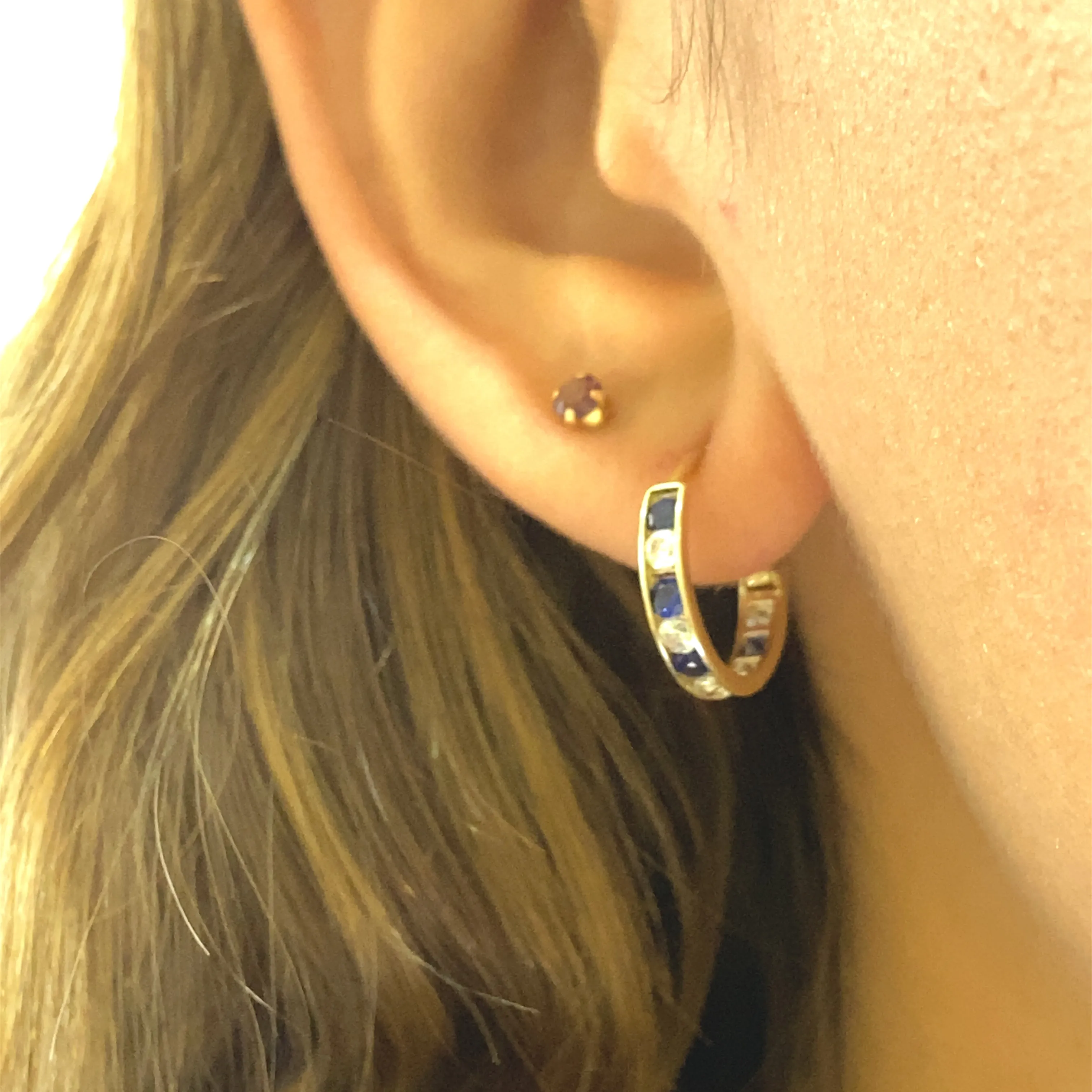 Jewel Huggies Earring-60960
