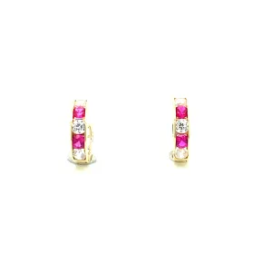 Jewel Huggies Earrings-60957