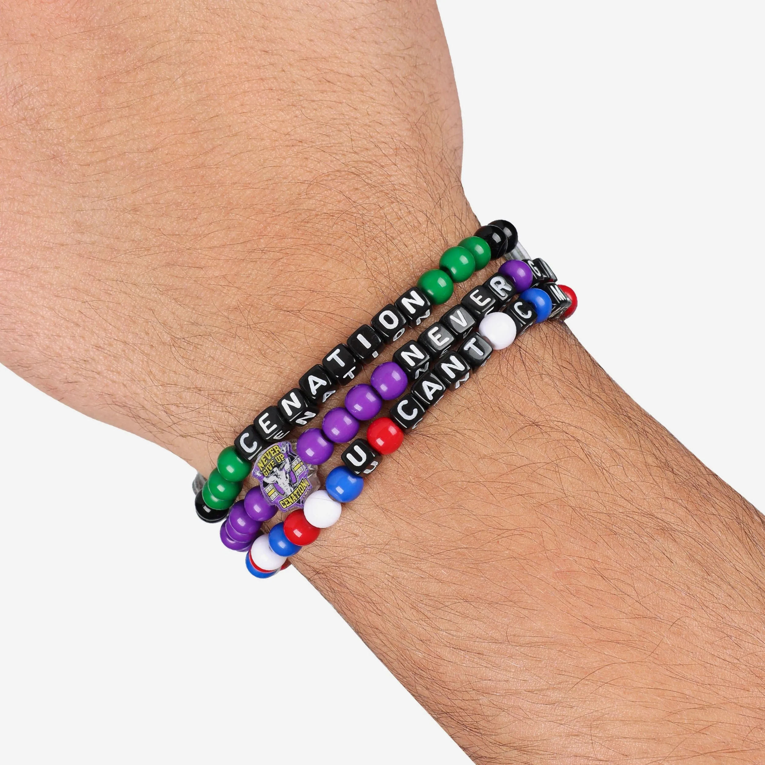 John Cena WWE 3 Pack Friendship Bracelet