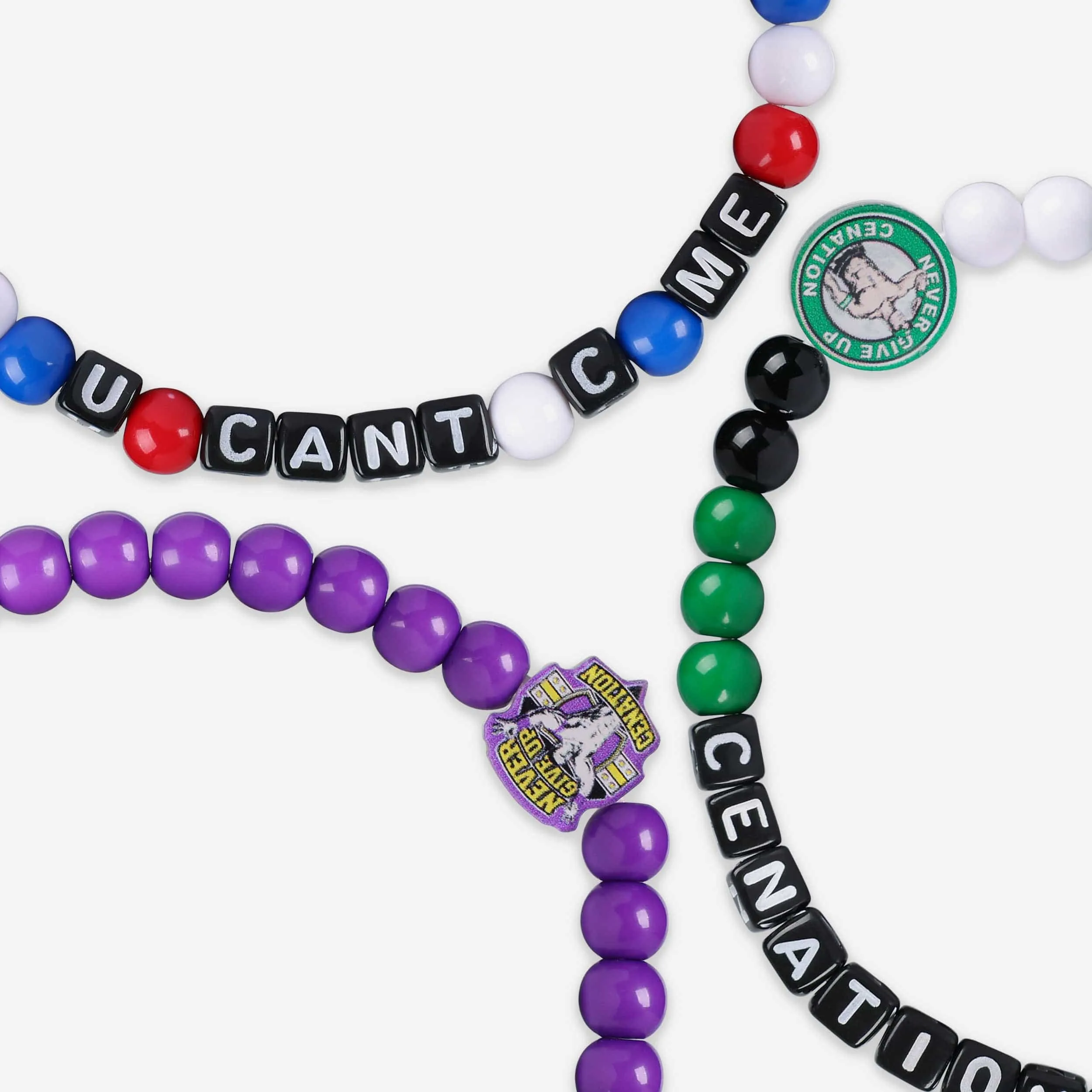 John Cena WWE 3 Pack Friendship Bracelet