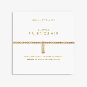 Joma Gold A Little Friendship Bracelet