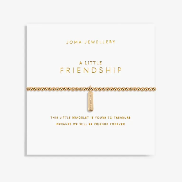 Joma Gold A Little Friendship Bracelet