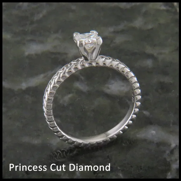 Josephine's Knot Diamond Ring
