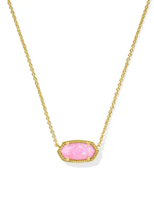 Kendra Scott Elisa Necklace - Gold & Carnation Opal