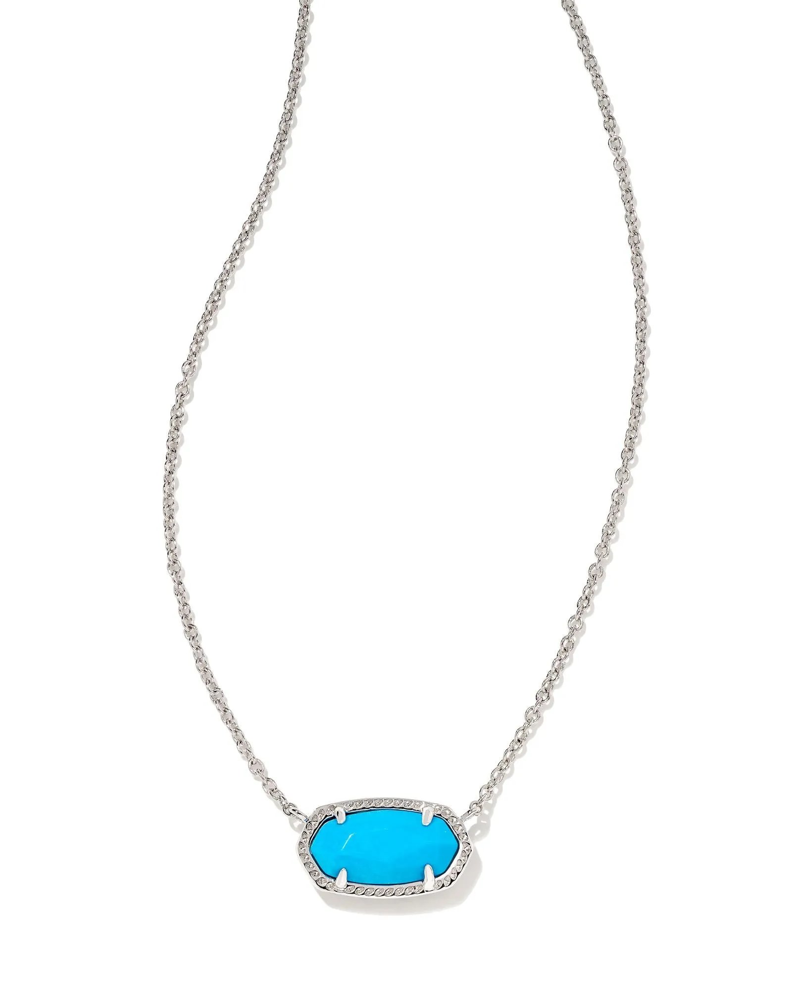 Kendra Scott Elisa Necklace In Silver