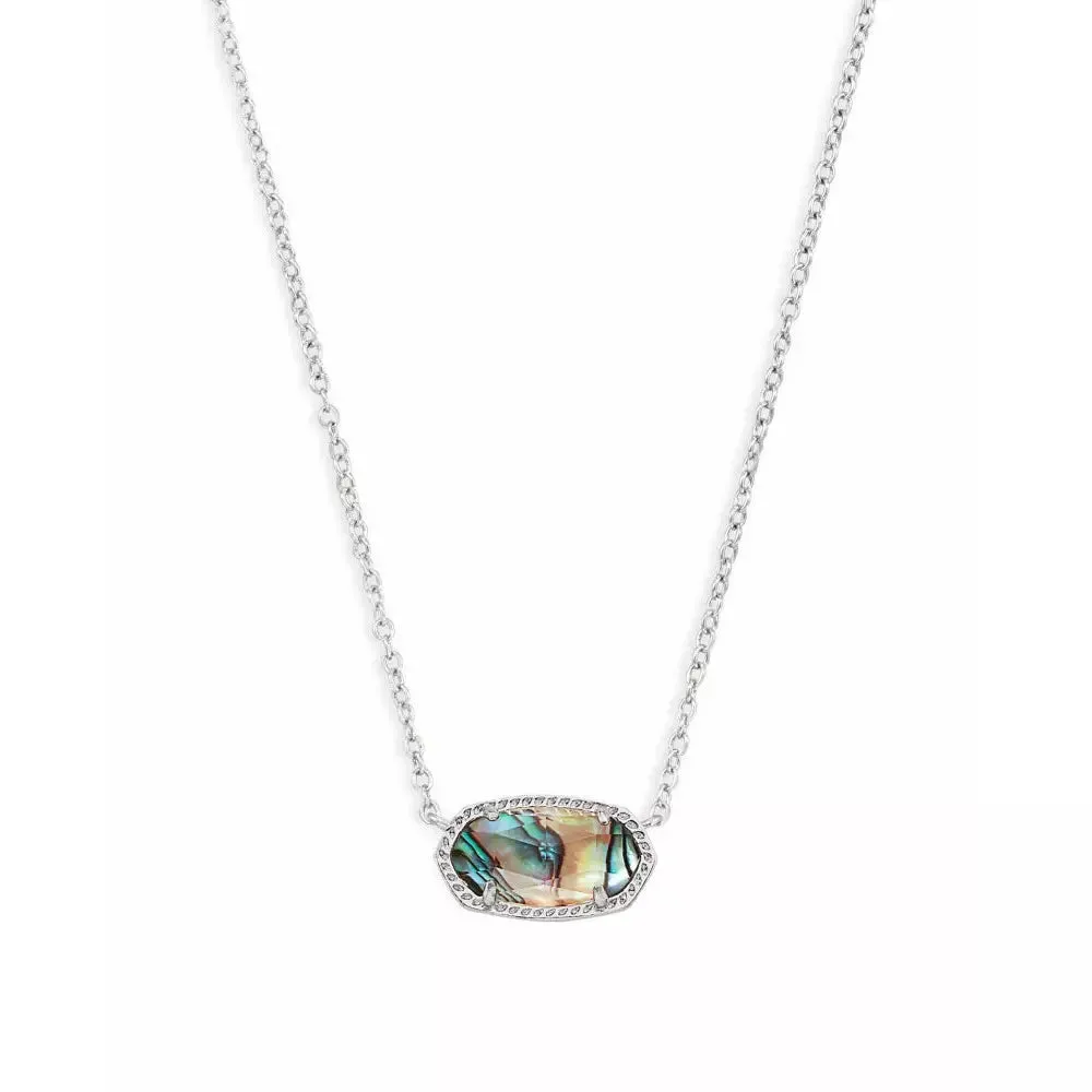 Kendra Scott Elisa Necklace In Silver
