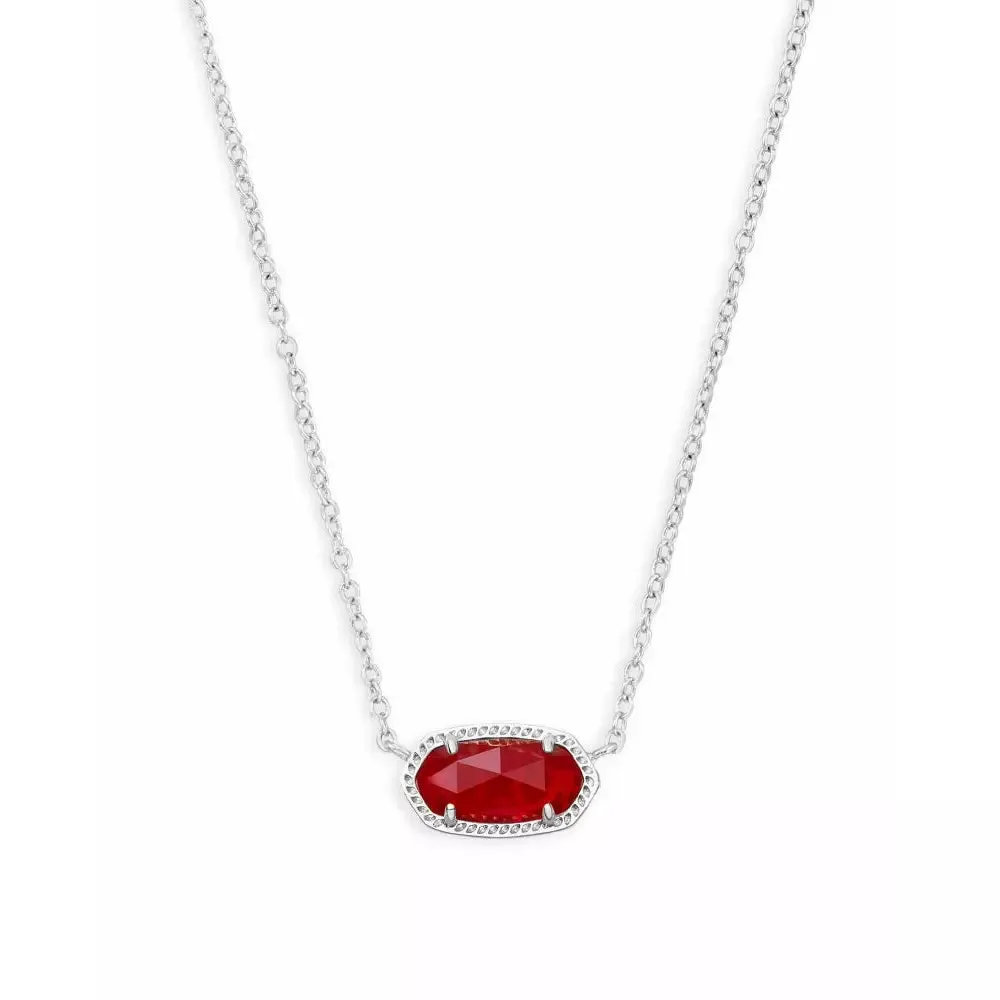 Kendra Scott Elisa Necklace In Silver