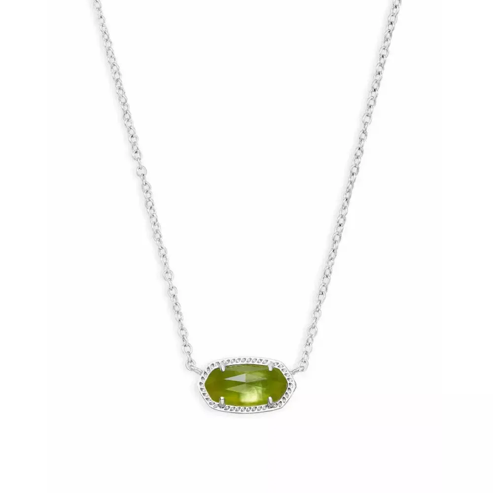Kendra Scott Elisa Necklace In Silver