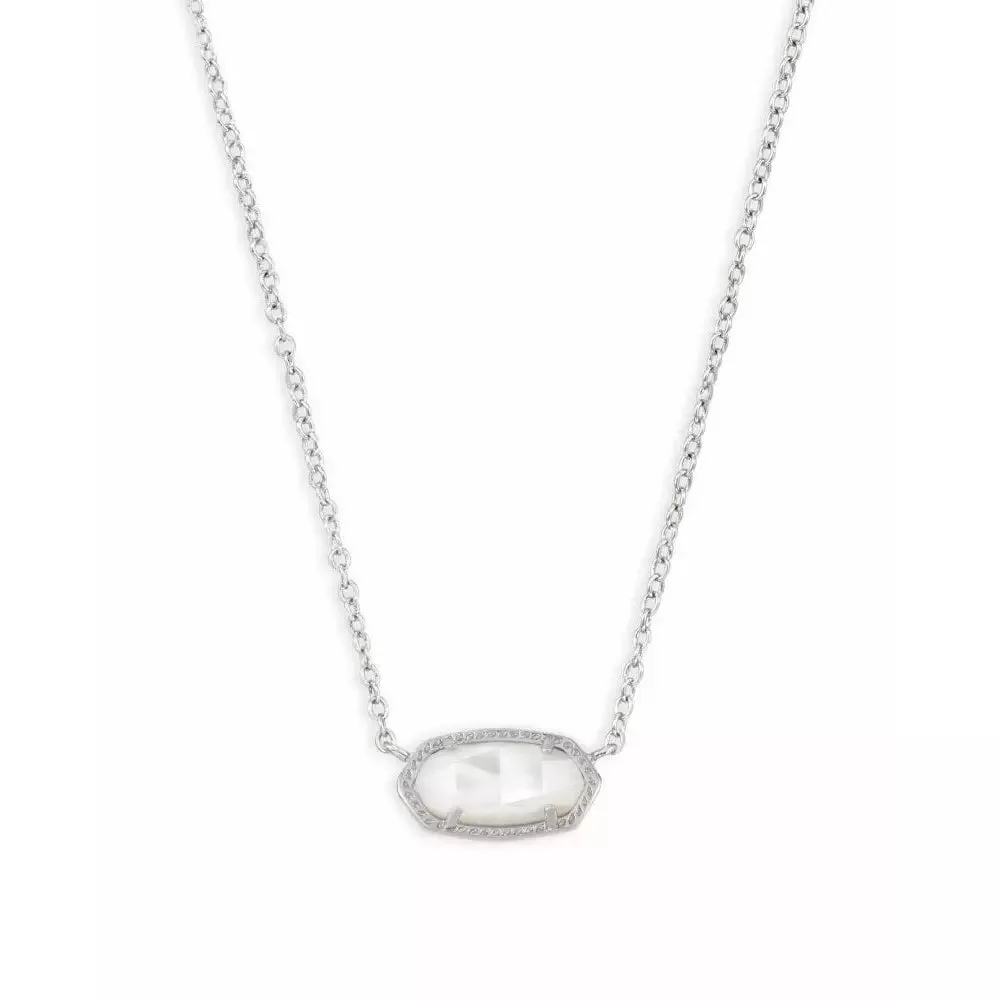 Kendra Scott Elisa Necklace In Silver