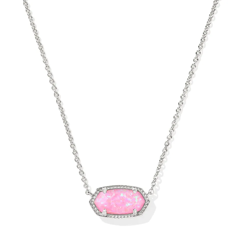 Kendra Scott Elisa Necklace In Silver