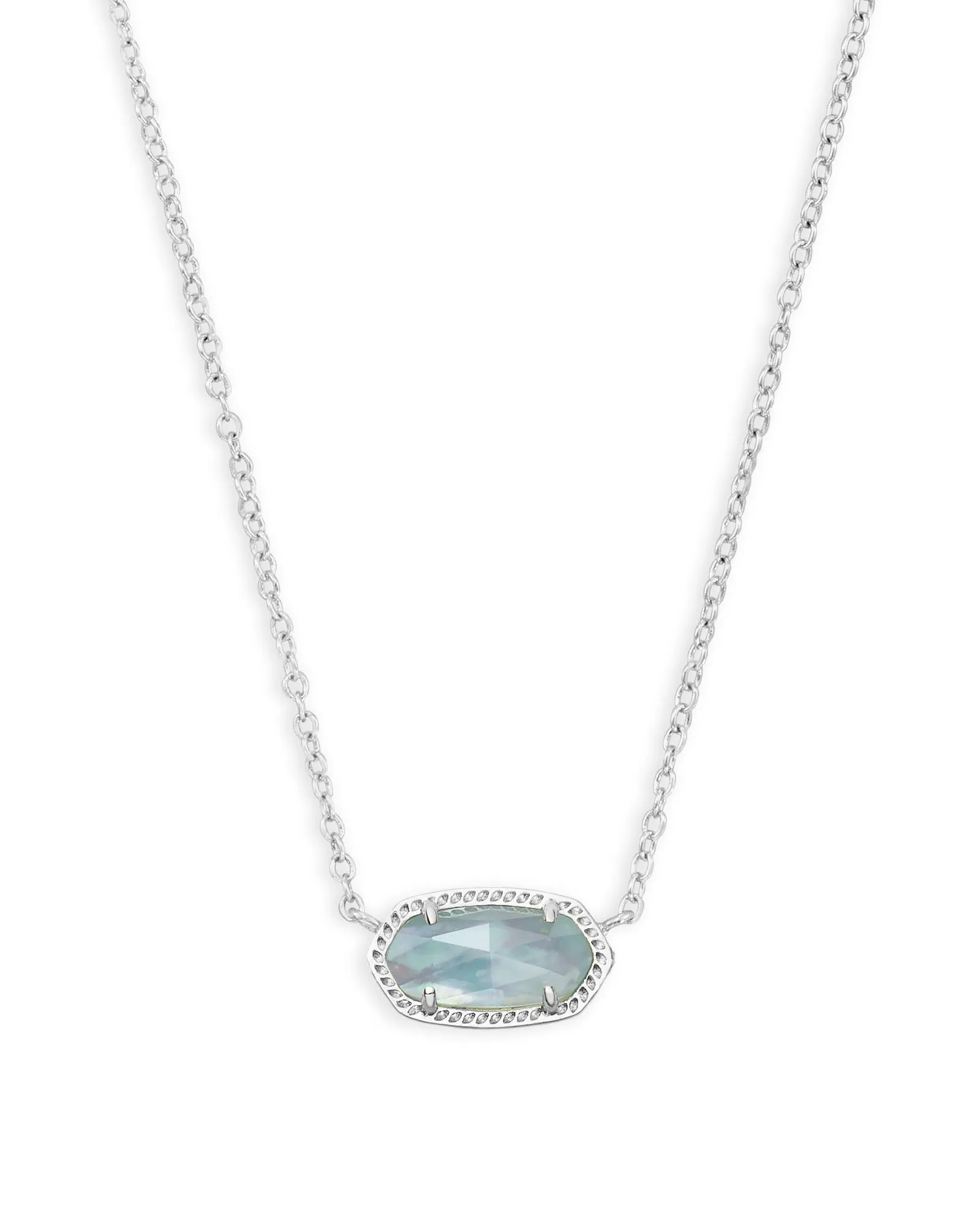 Kendra Scott Elisa Necklace In Silver