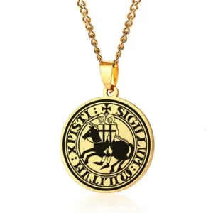 Knights Templar Necklace - (Various Colors)