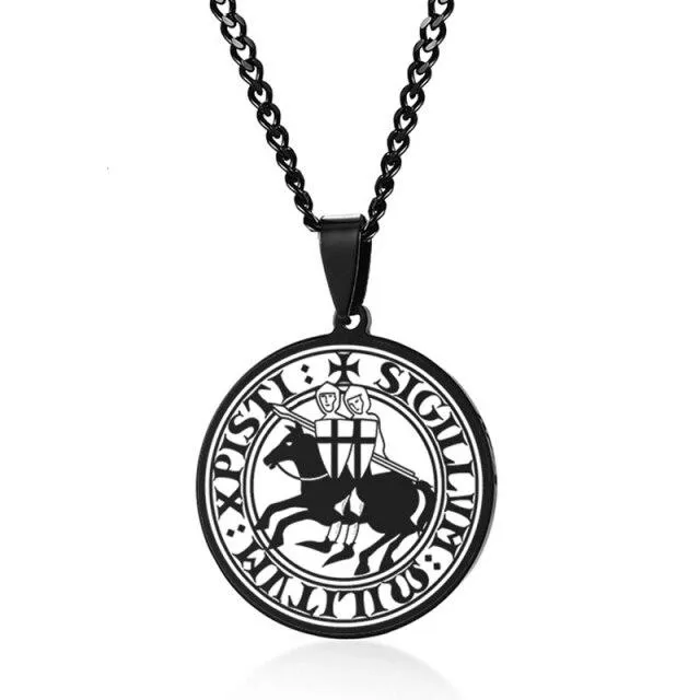 Knights Templar Necklace - (Various Colors)