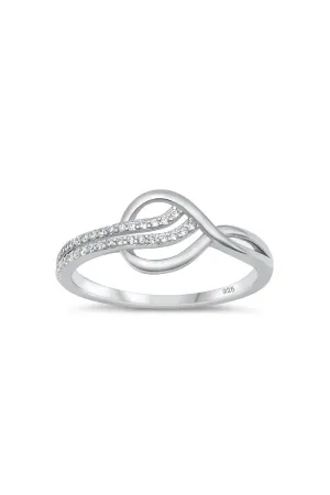 Knot Loop Ring