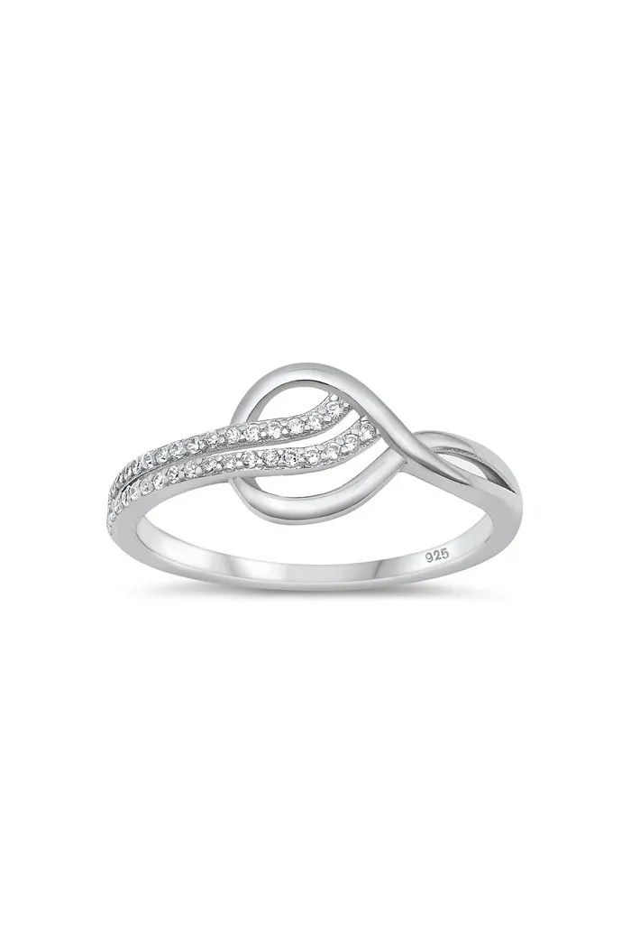 Knot Loop Ring