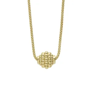 LAGOS Caviar Gold 18K Gold Caviar Ball Pendant Necklace