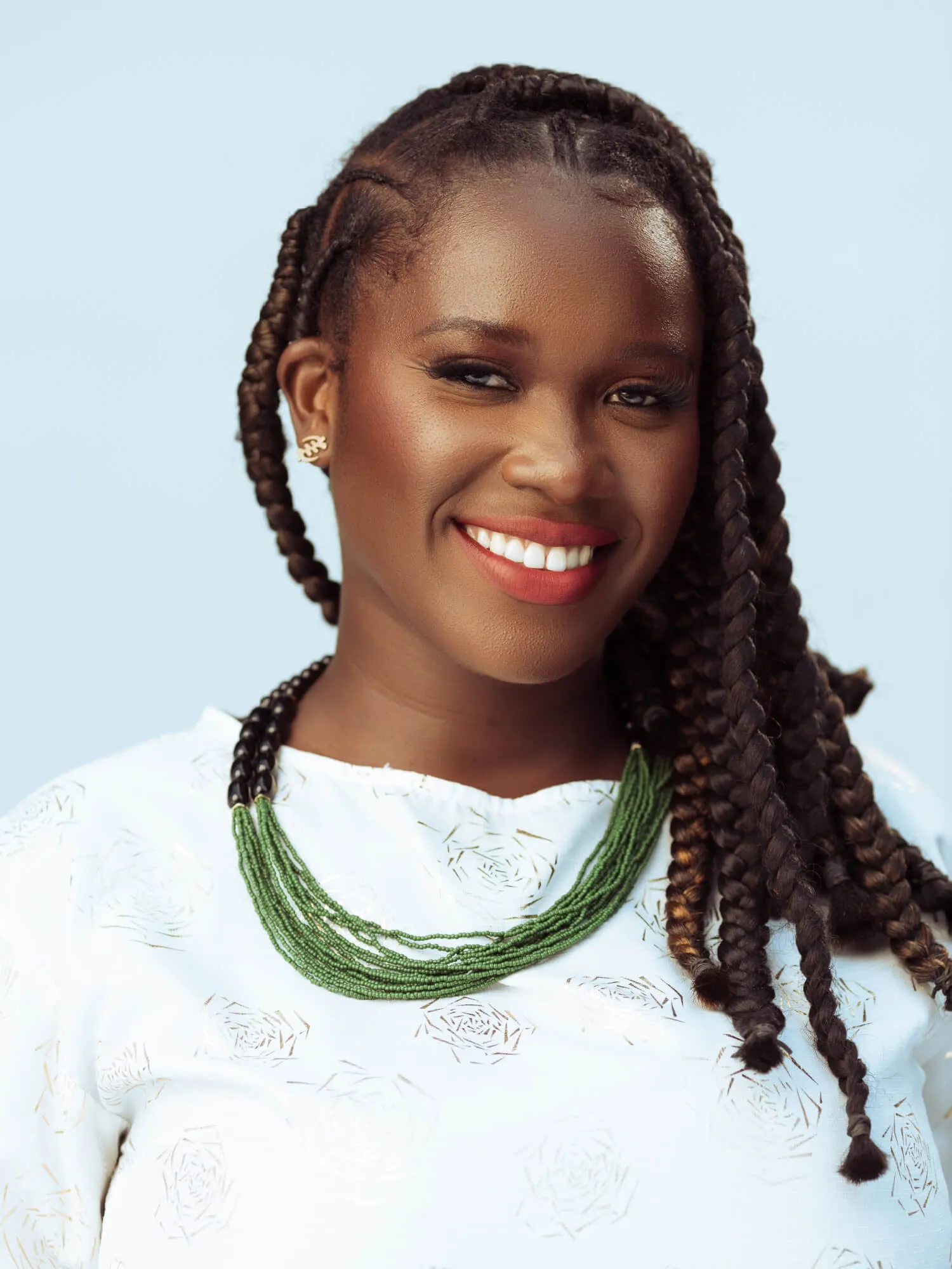 Lamisi Beaded Gemstone Necklace