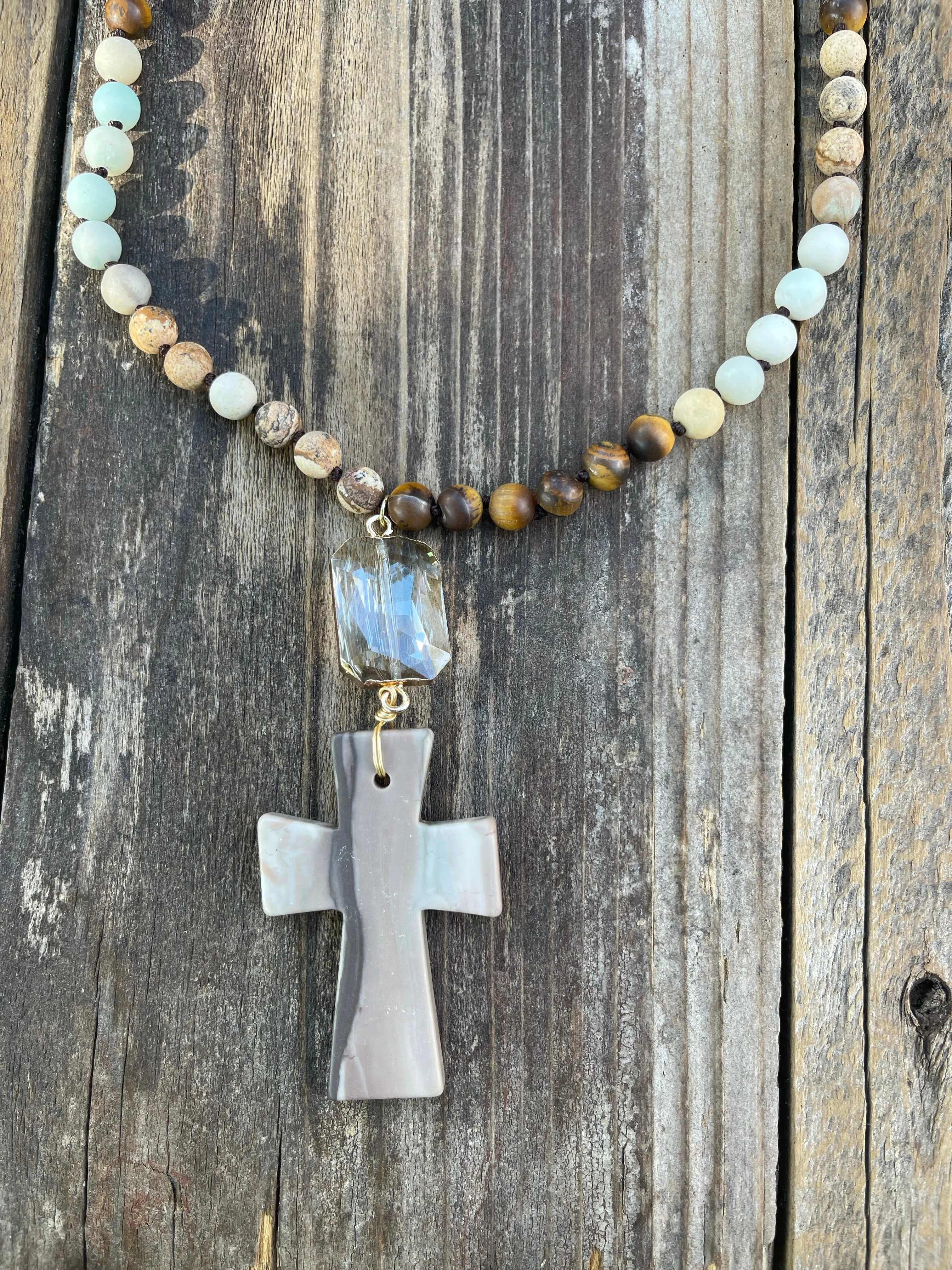 Large Cross Necklace
