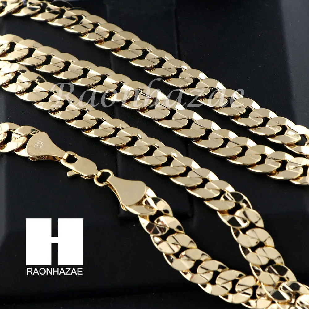 LARGE GAME CONTROLLER DIAMOND CUT 24" 30" 36" CUBAN CHAIN NECKLACE G75