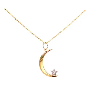 Le Joaillier Collection Crescent Moon Pendant