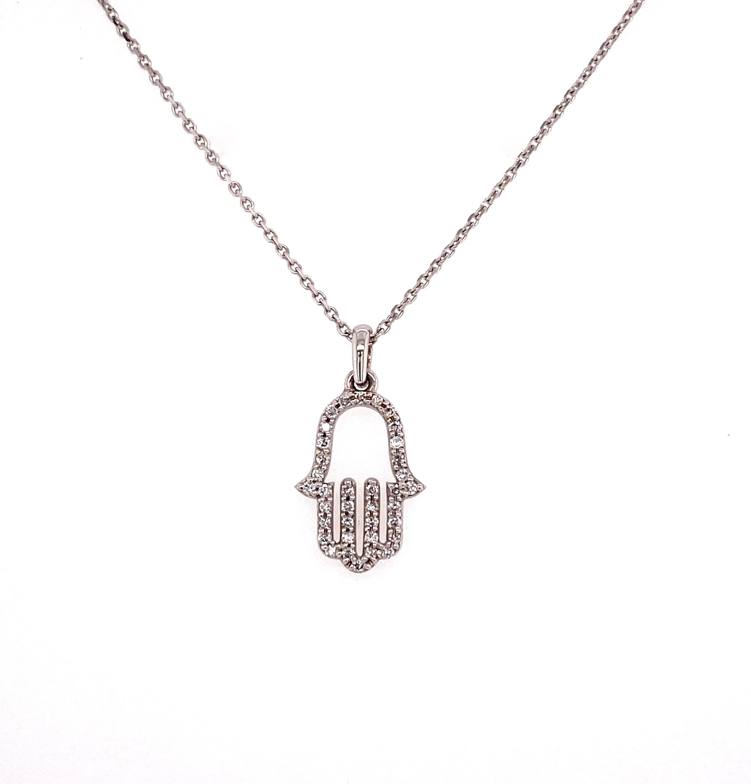 Le Joaillier Collection Diamond Hand of God Pendant