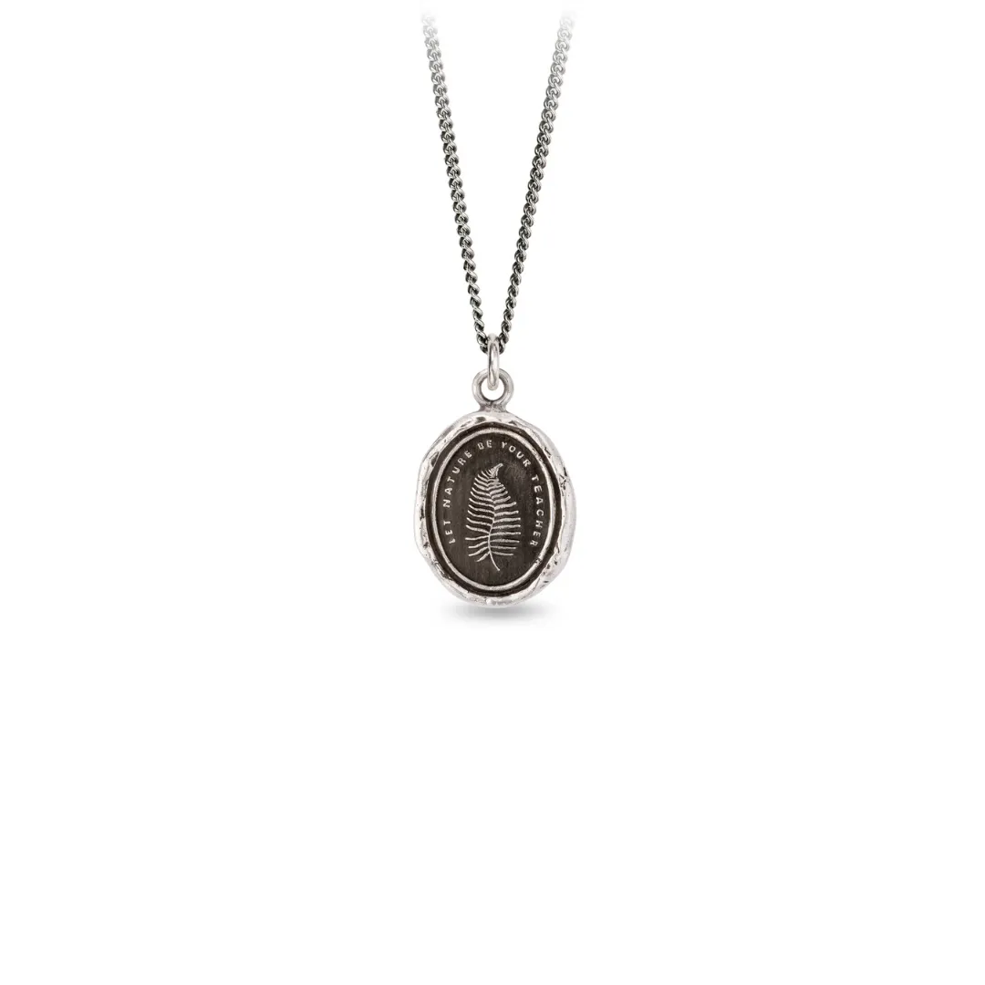 Let Nature Be Your Teacher Talisman Necklace