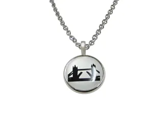 London Tower Bridge Pendant Necklace