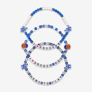Los Angeles Dodgers 3 Pack Friendship Bracelet