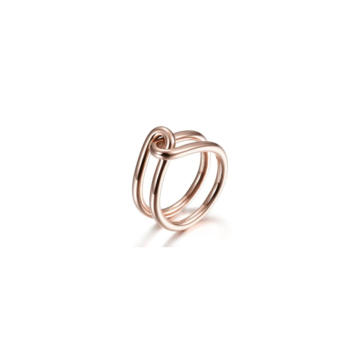 Love Knot Ring in Rose Gold