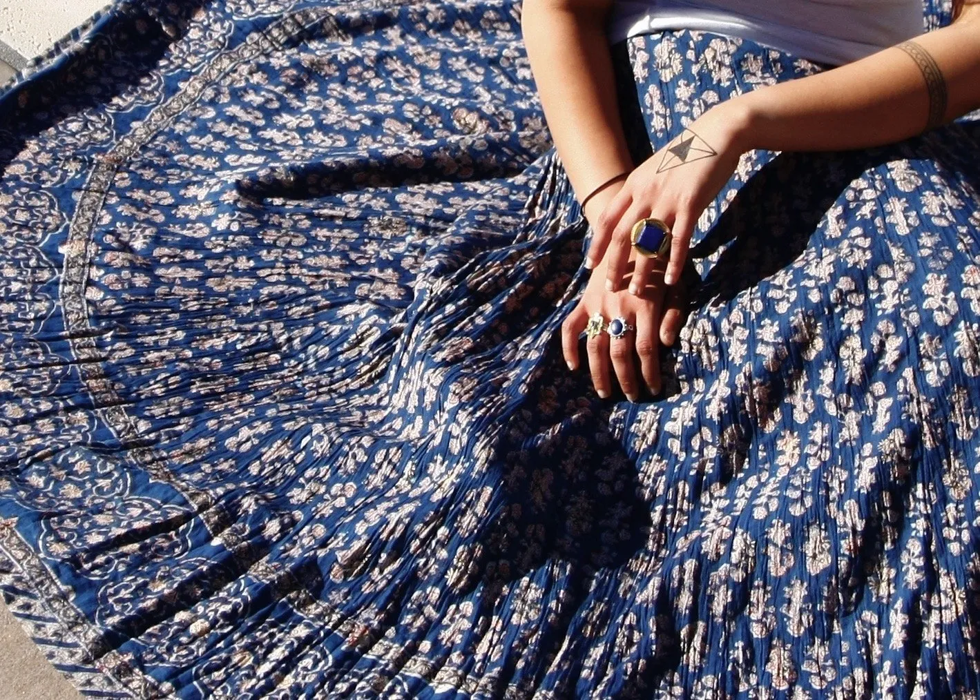 Magnificent, conversation-starting, Afghani Lapis Lazuli statement ring