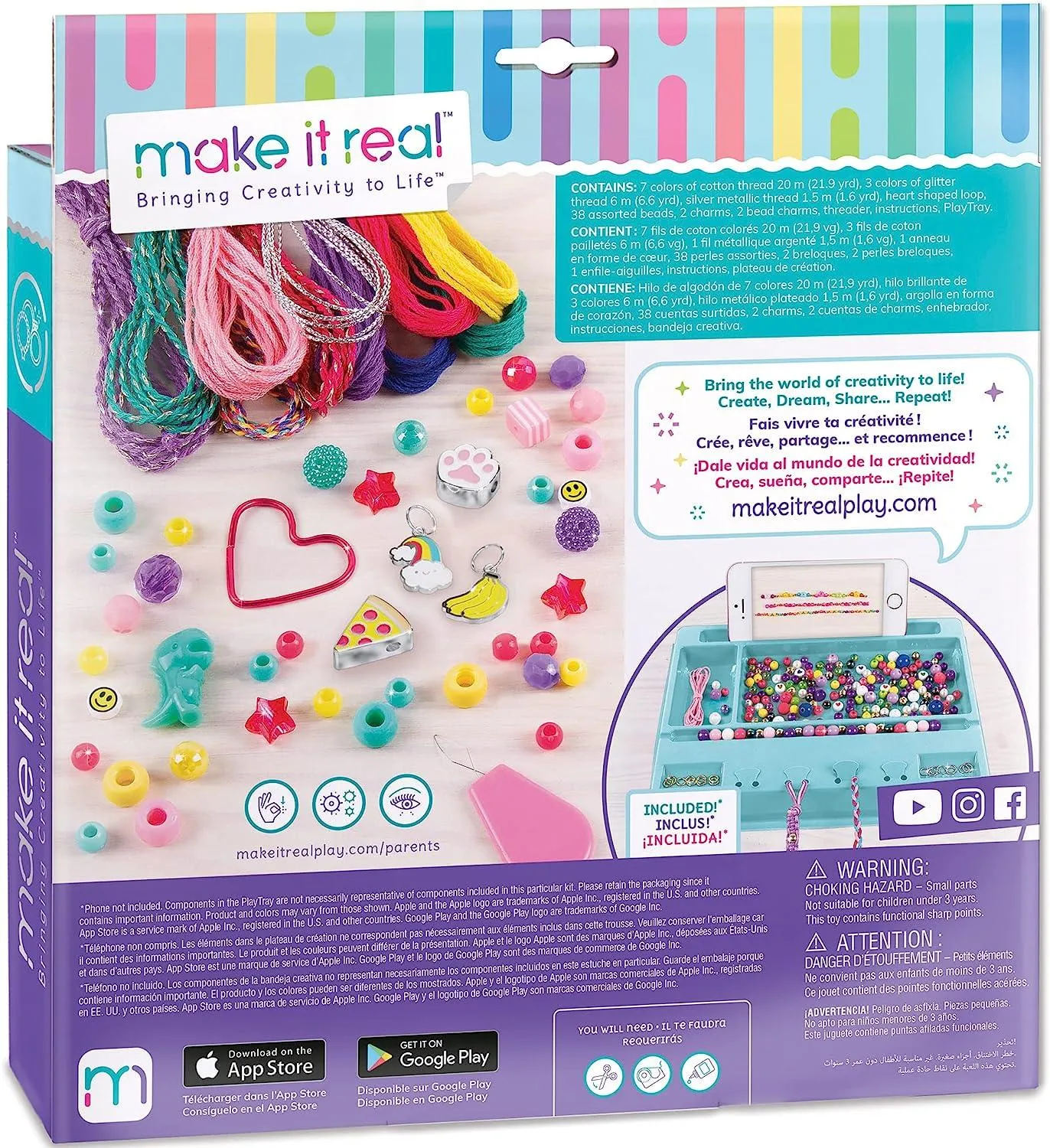 Make it Real 1316 - Good Vibes Bracelet Kit
