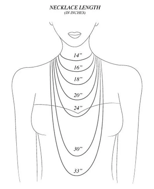 MASON BEADED PRYAMID NECKLACE