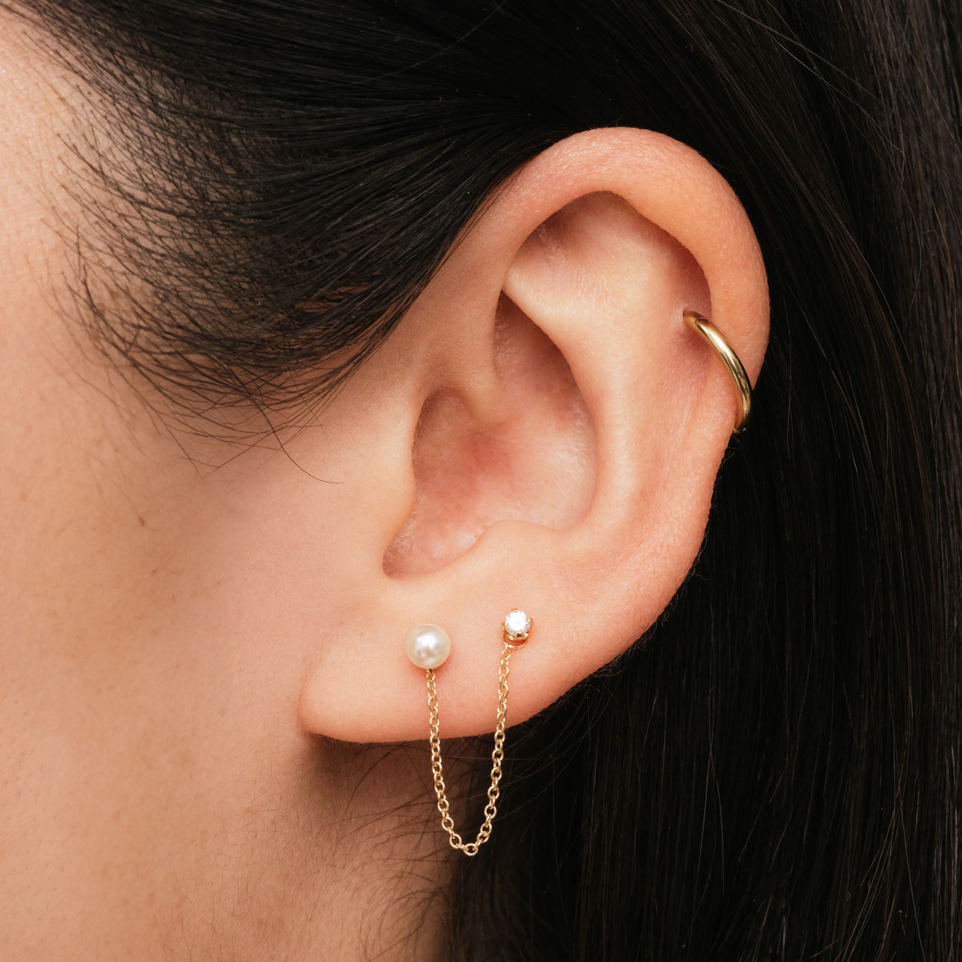 Medium Chain Ear Jacket