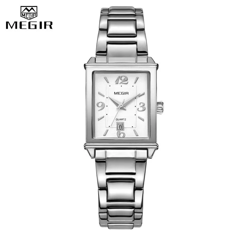 MEGIR Ladies Watches Casual Luxury Rose Gold Women&#39;s Bracelet Watch for Women Fashion Girl Quartz Wristwatch Women&#39;s