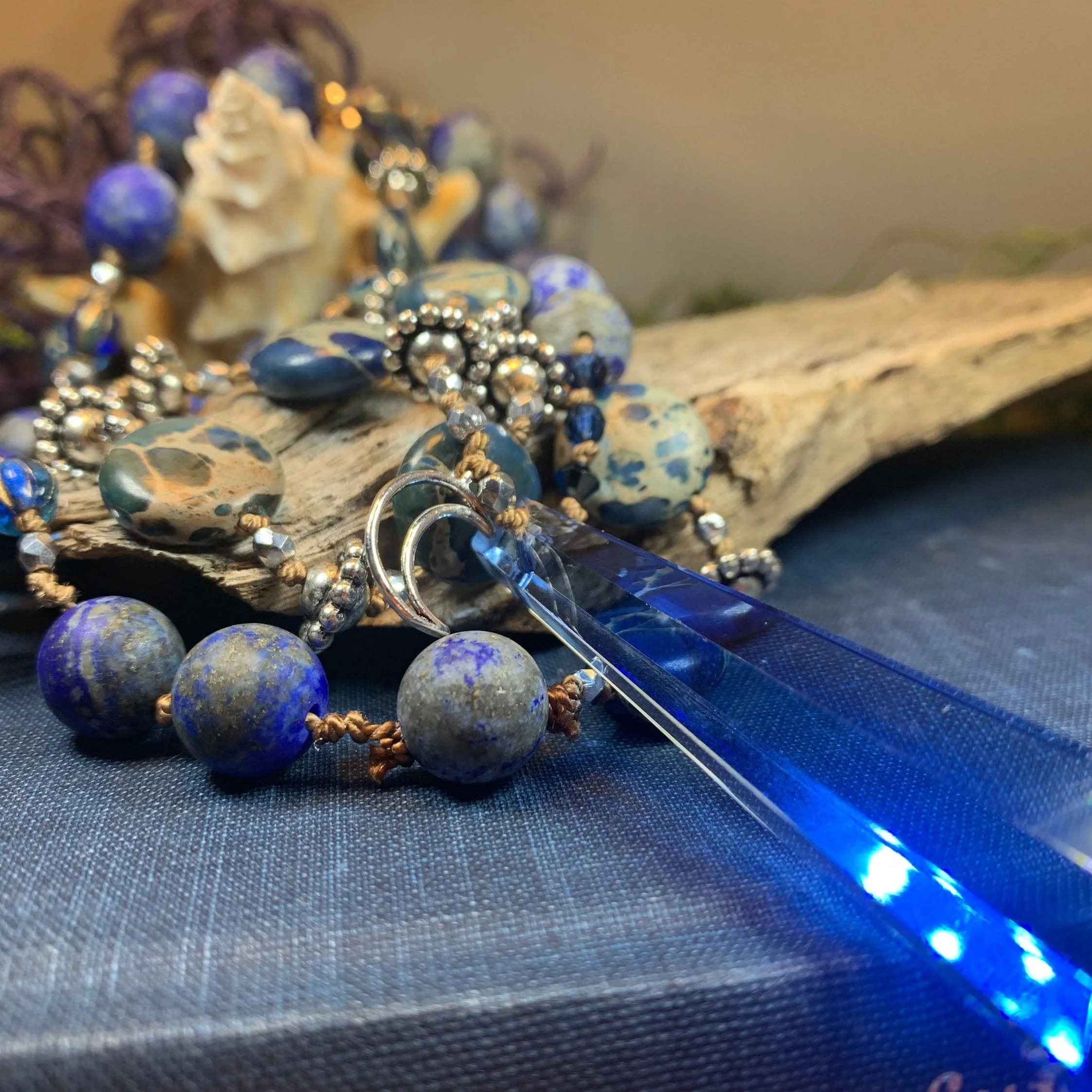 Midnight Moonsong Long Necklace