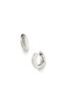 MIKKI METAL HUGGIE EARRINGS