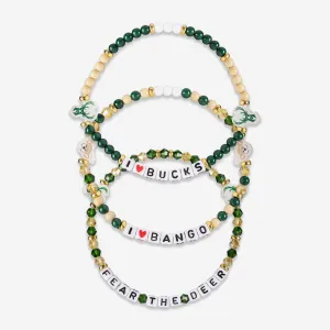 Milwaukee Bucks 3 Pack Friendship Bracelet