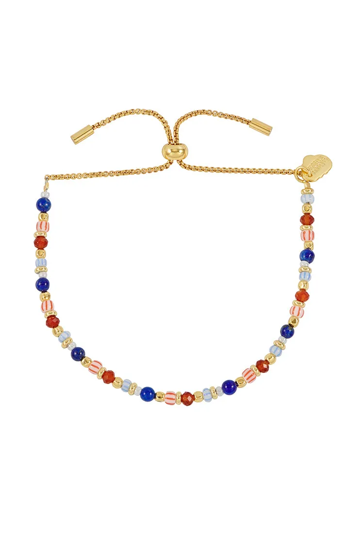 Mixed Glass Amelia Bracelet