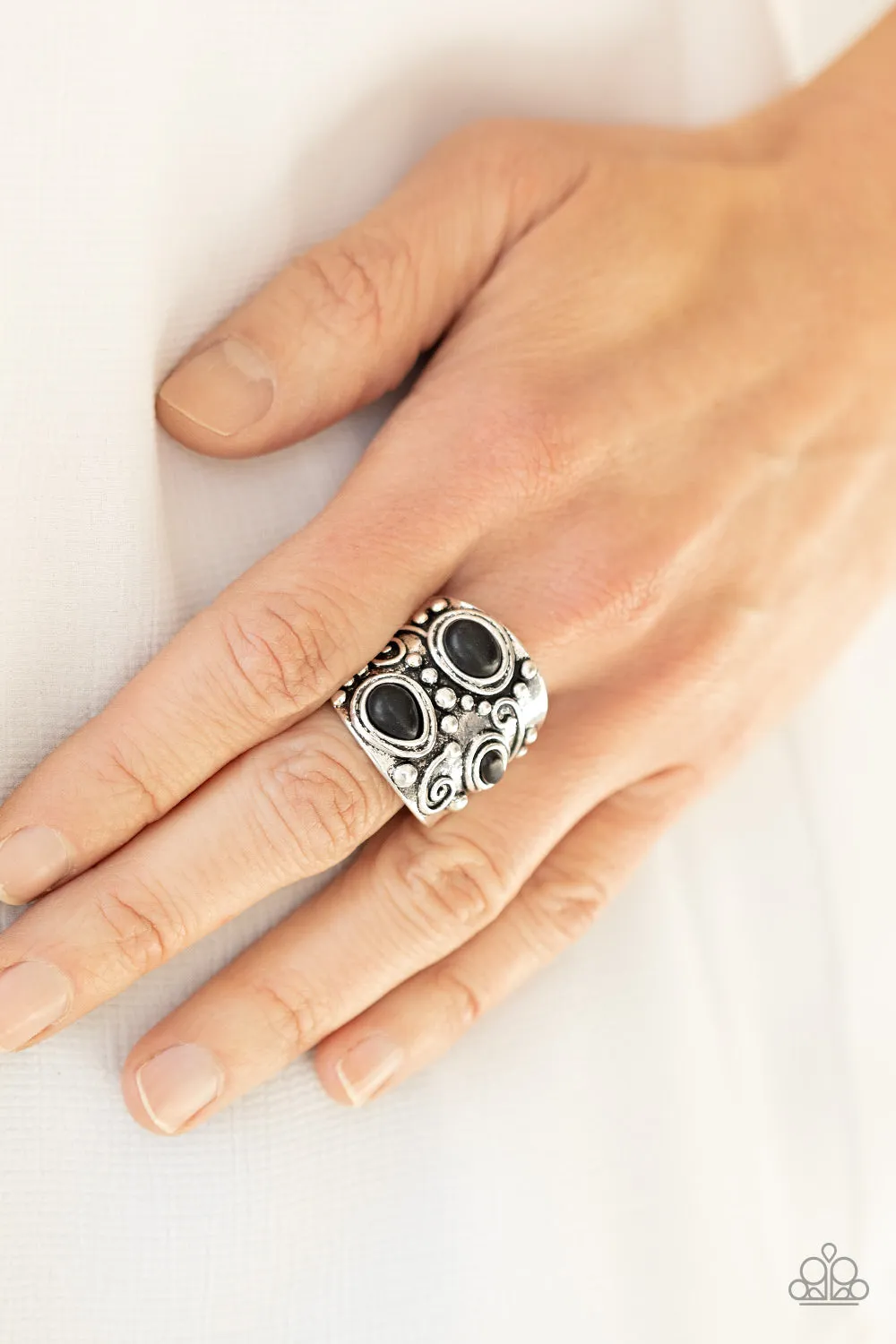 Modern Mountain Ranger - Black Ring