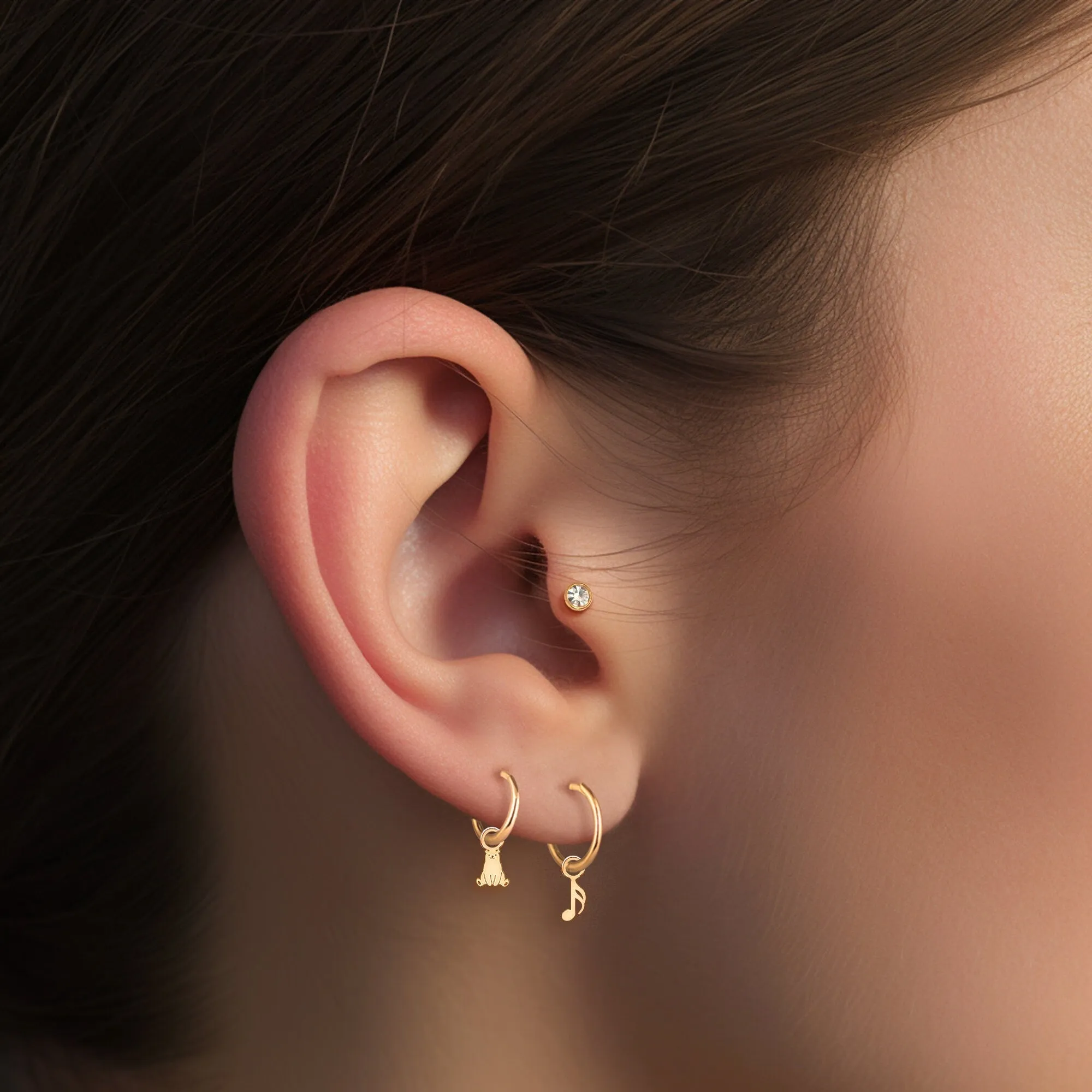 Musical Note Charm
