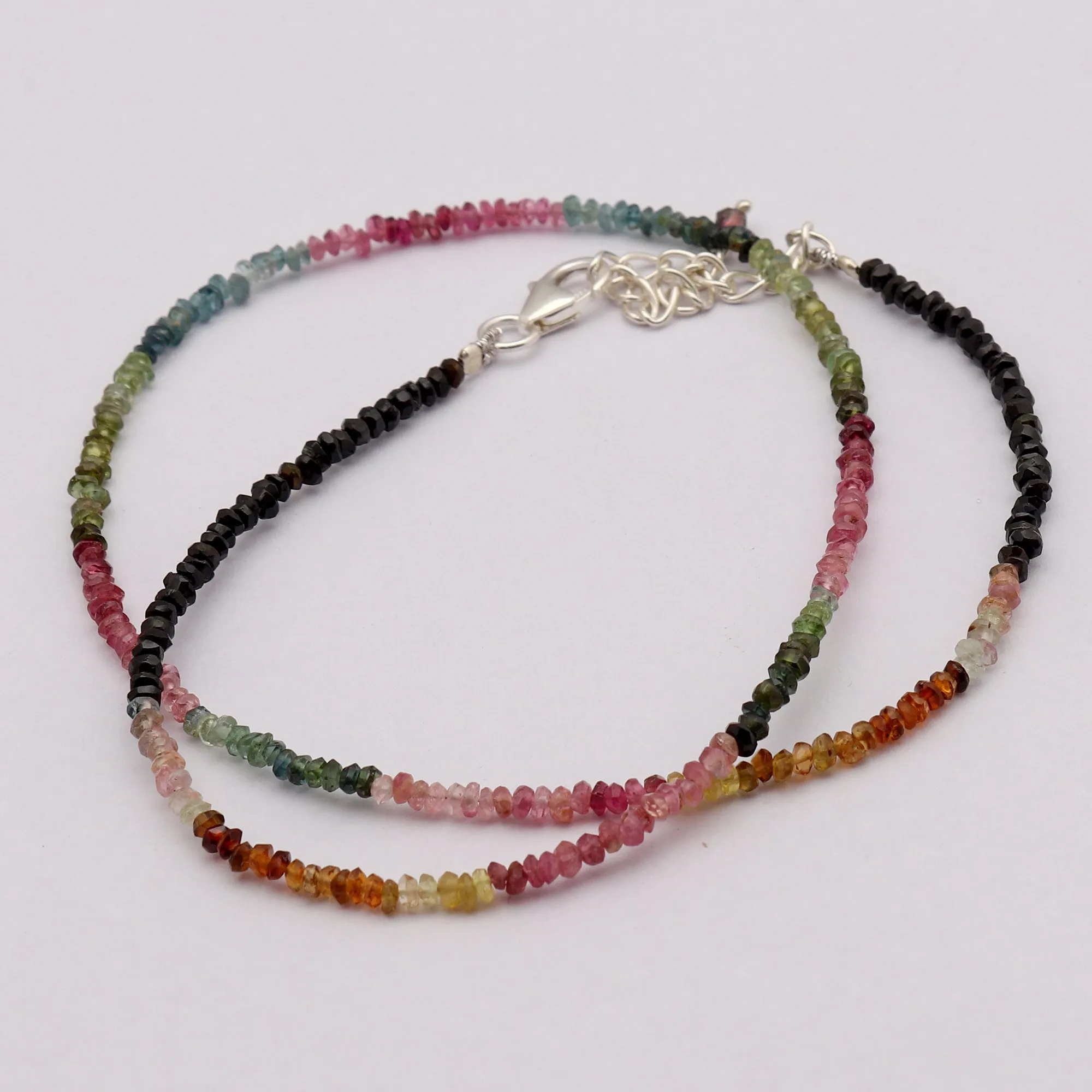Natural Tourmaline Beads Necklace