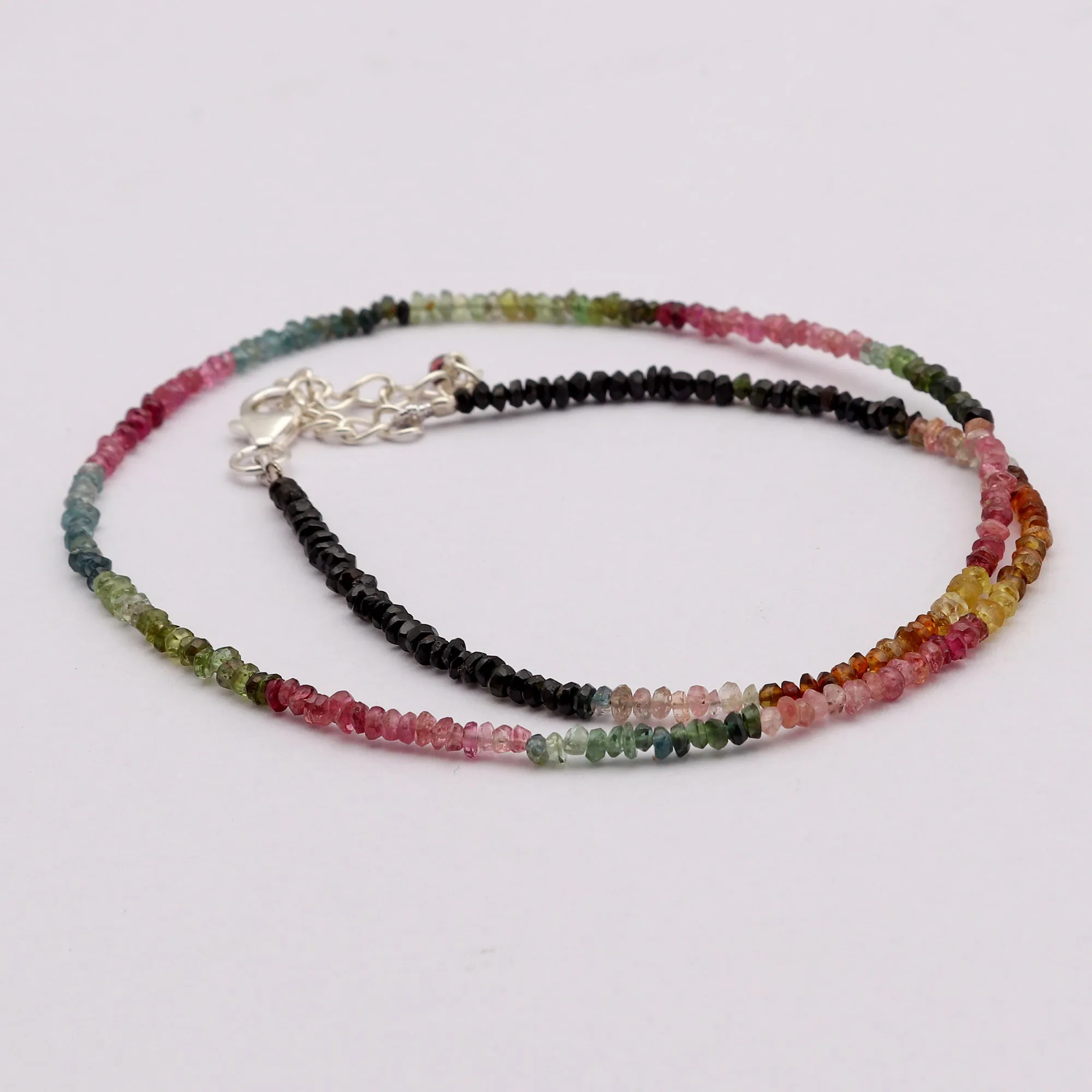 Natural Tourmaline Beads Necklace