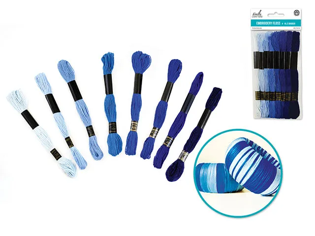 Needlecrafters: 8m Cotton Embroidery Floss 8 Hanks/pkg