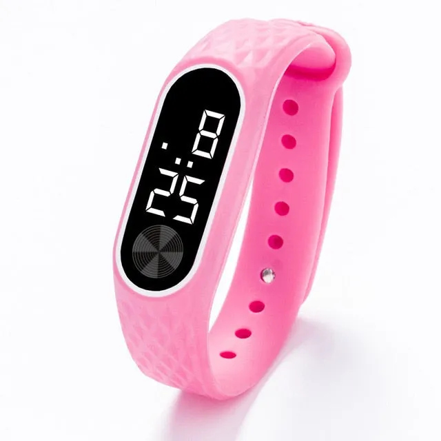 New Children's Watches Kids LED Digital Sport Watch for Boys Girls Men Women Electronic Silicone Bracelet Wrist Watch Reloj Nino