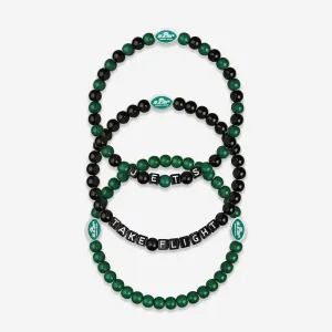 New York Jets 3 Pack Beaded Friendship Bracelet
